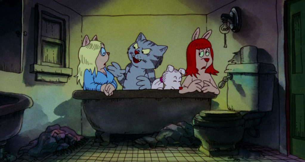 FRIED BANANAS presents: FRITZ, THE CAT  (1972)
