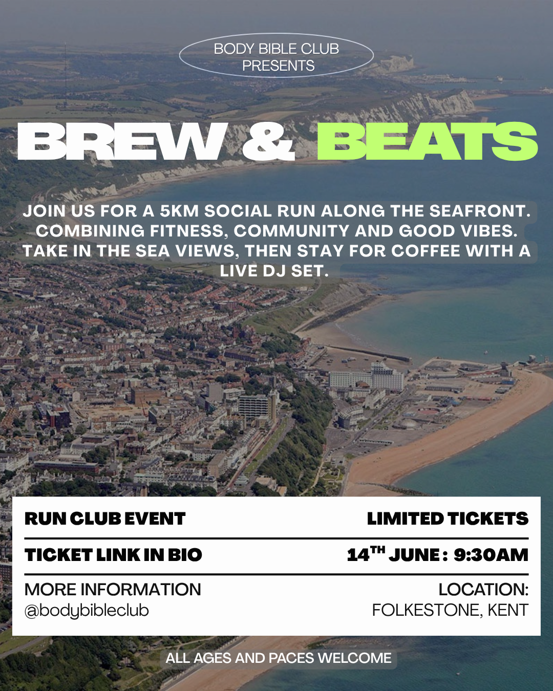 Body Bible Club: Brew & Beats ( 14th June)