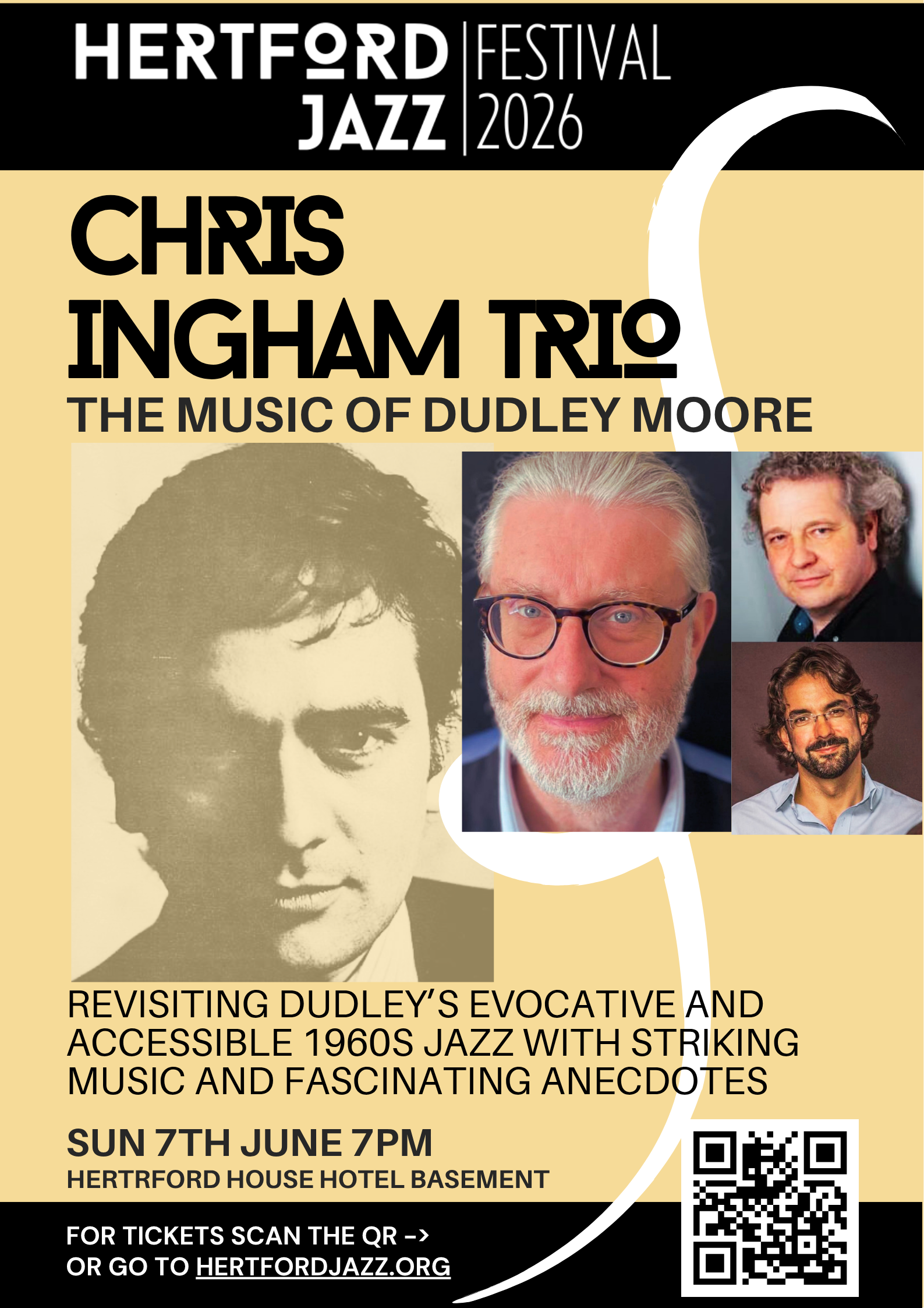 CHRIS INGHAM TRIO play the music of Dudley Moore