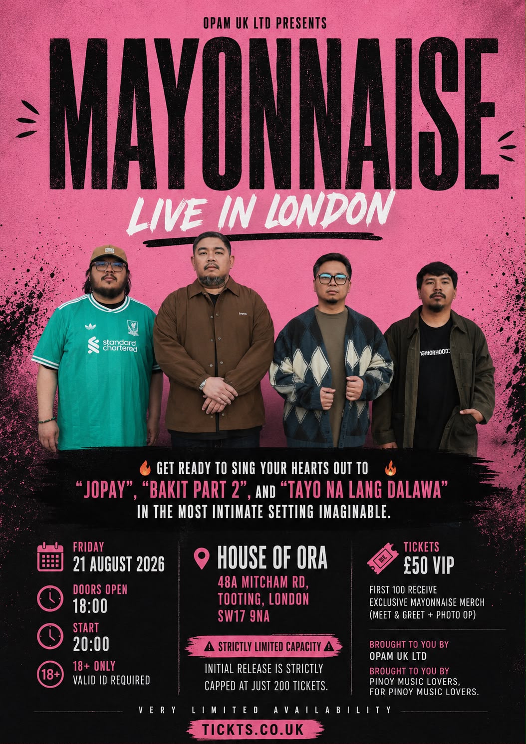 Mayonnaise - London, Kamusta Na Ba?