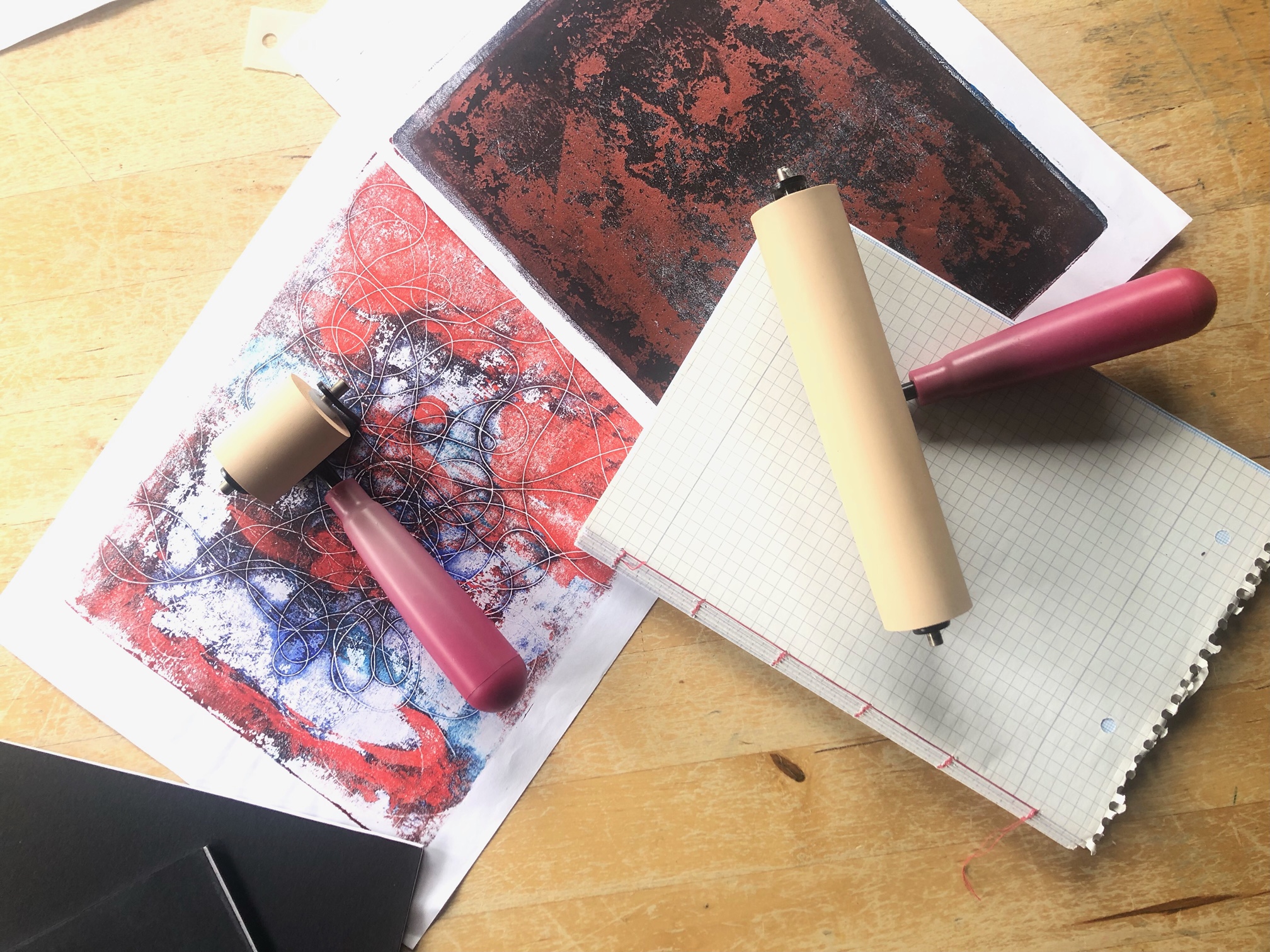 Print & Bind - Gel Printing Workshop
