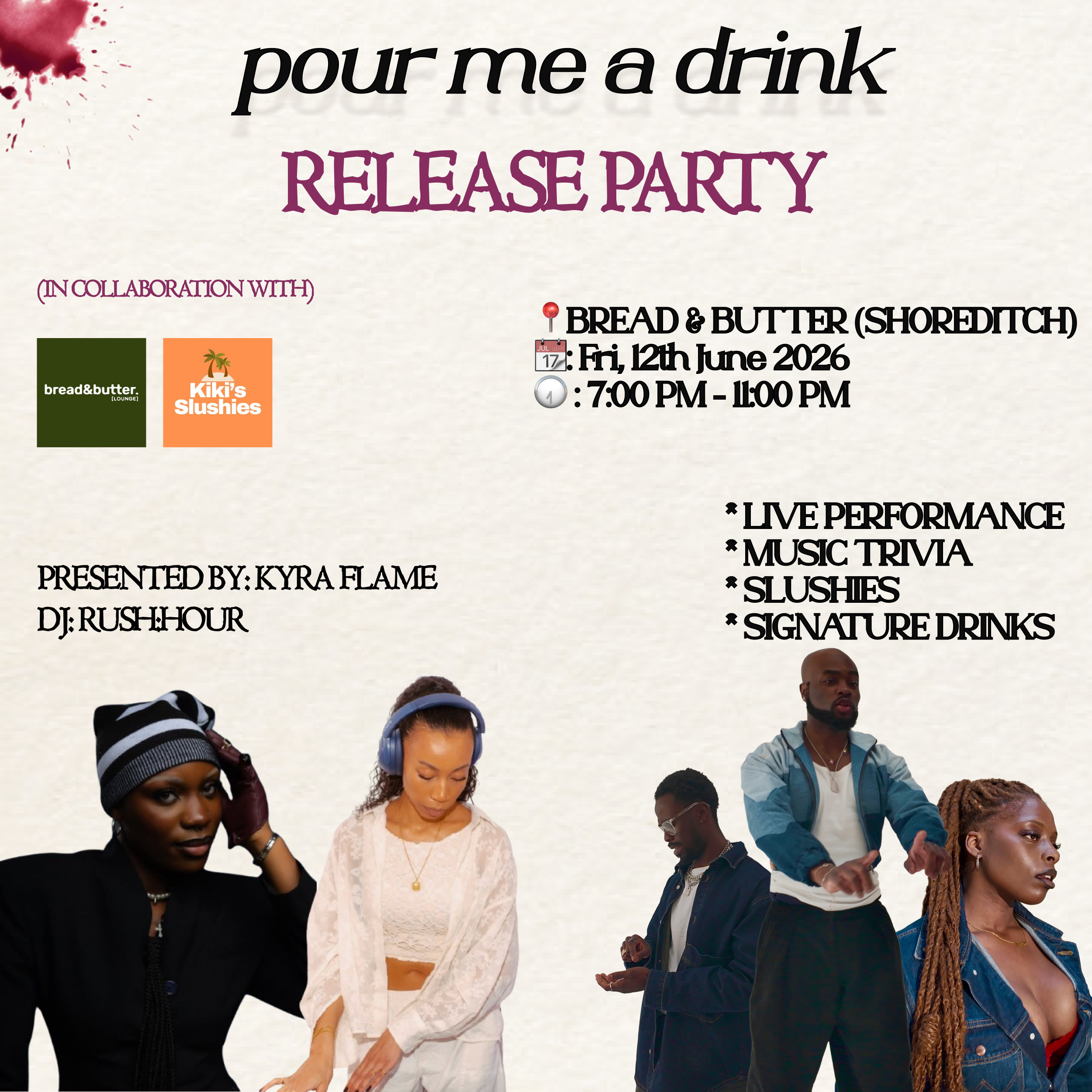 Pour Me A Drink: RELEASE PARTY (LightWave: 001)