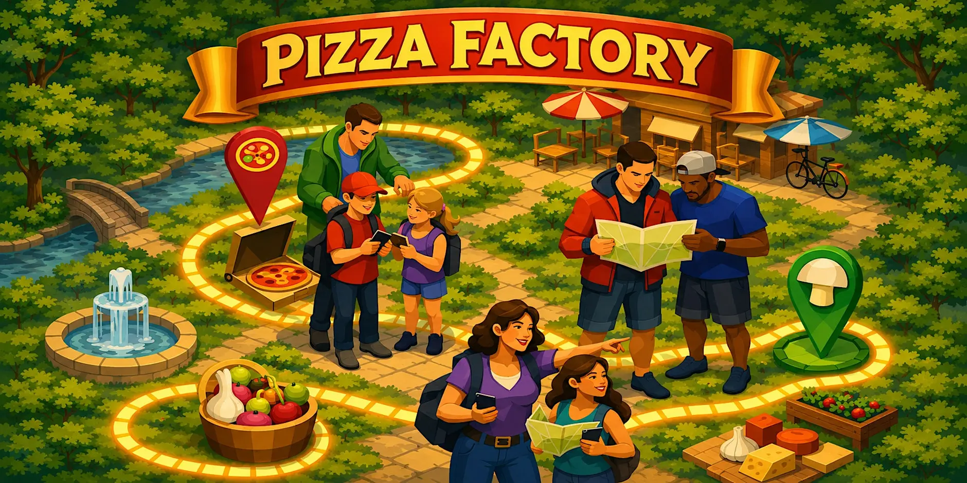 Pizza Factory: Live Adventure Game